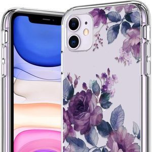 BICOL iPhone 11 Case Clear with Design Phone Case for Girls Women